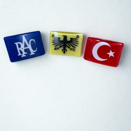 Türk Bayrağı - Kartal - RAC - Panjur Arması 3'lü Set